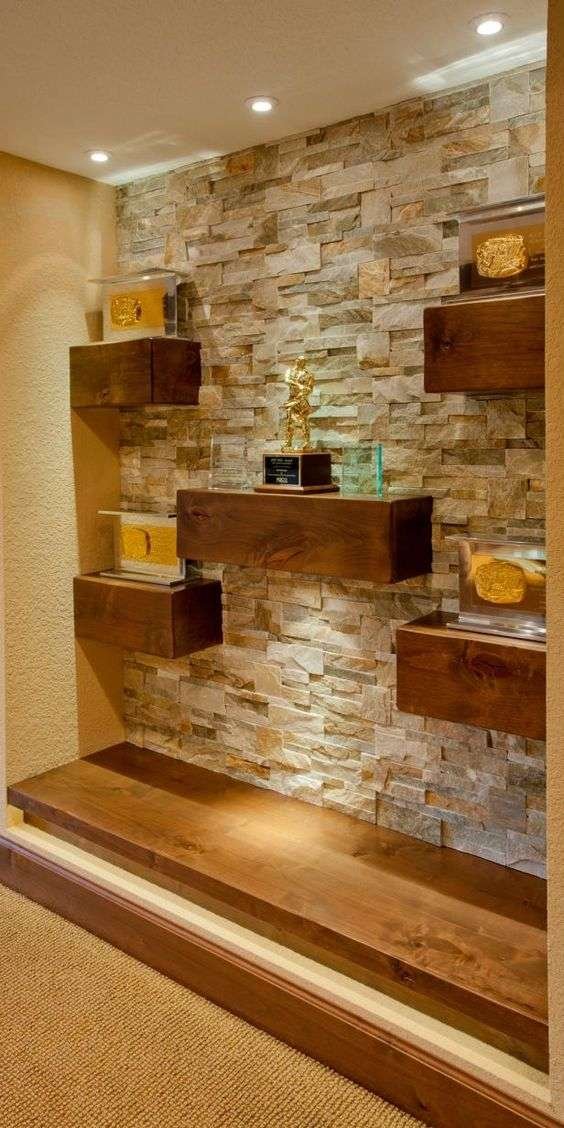 diy floating wood shelves