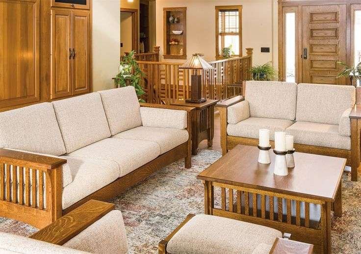 oak living room furniture