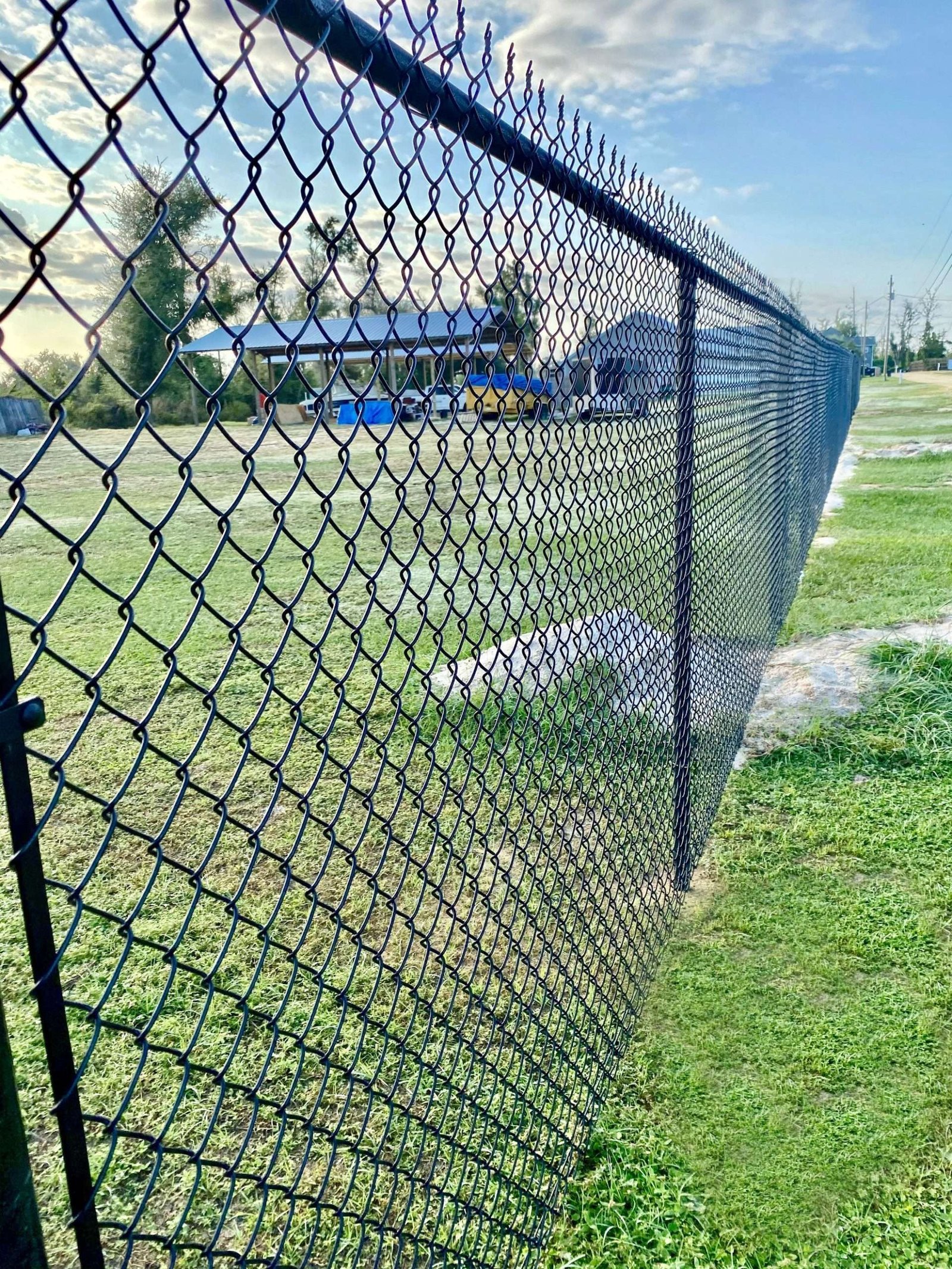 chain link fence options