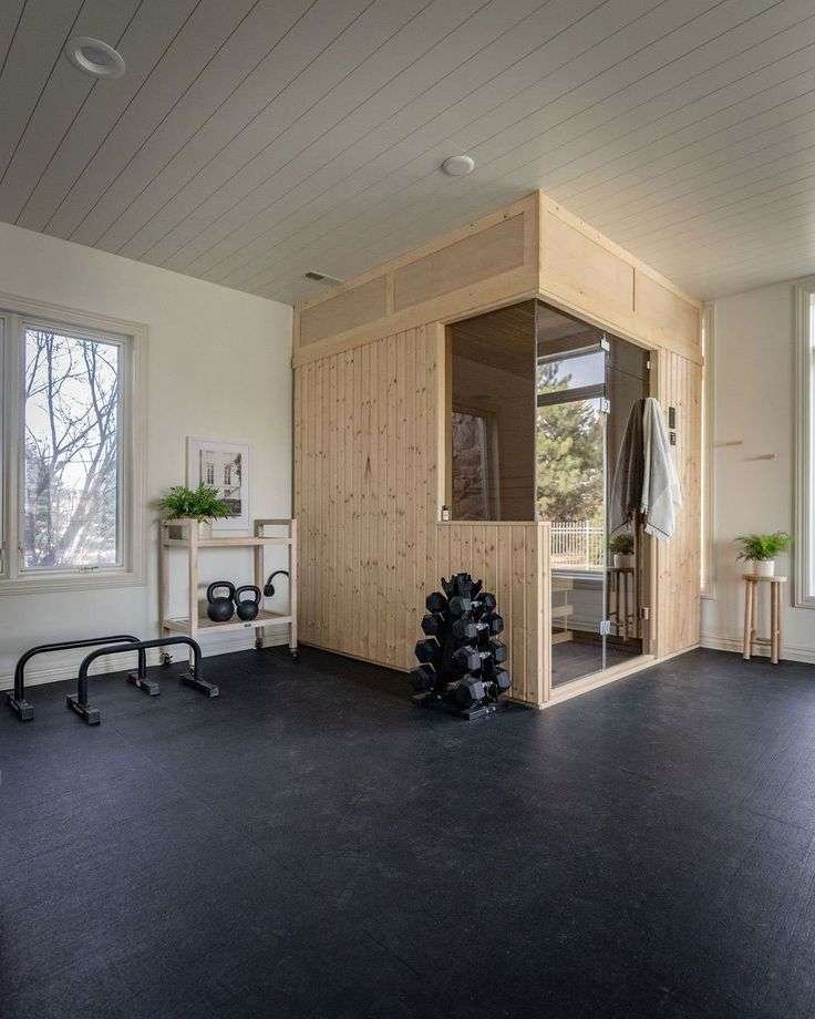 home sauna room ideas