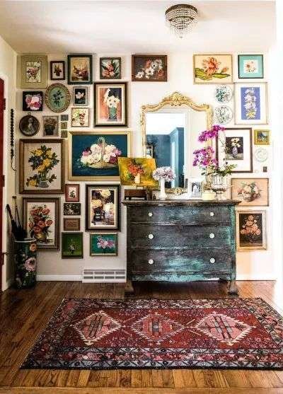 wall collage ideas