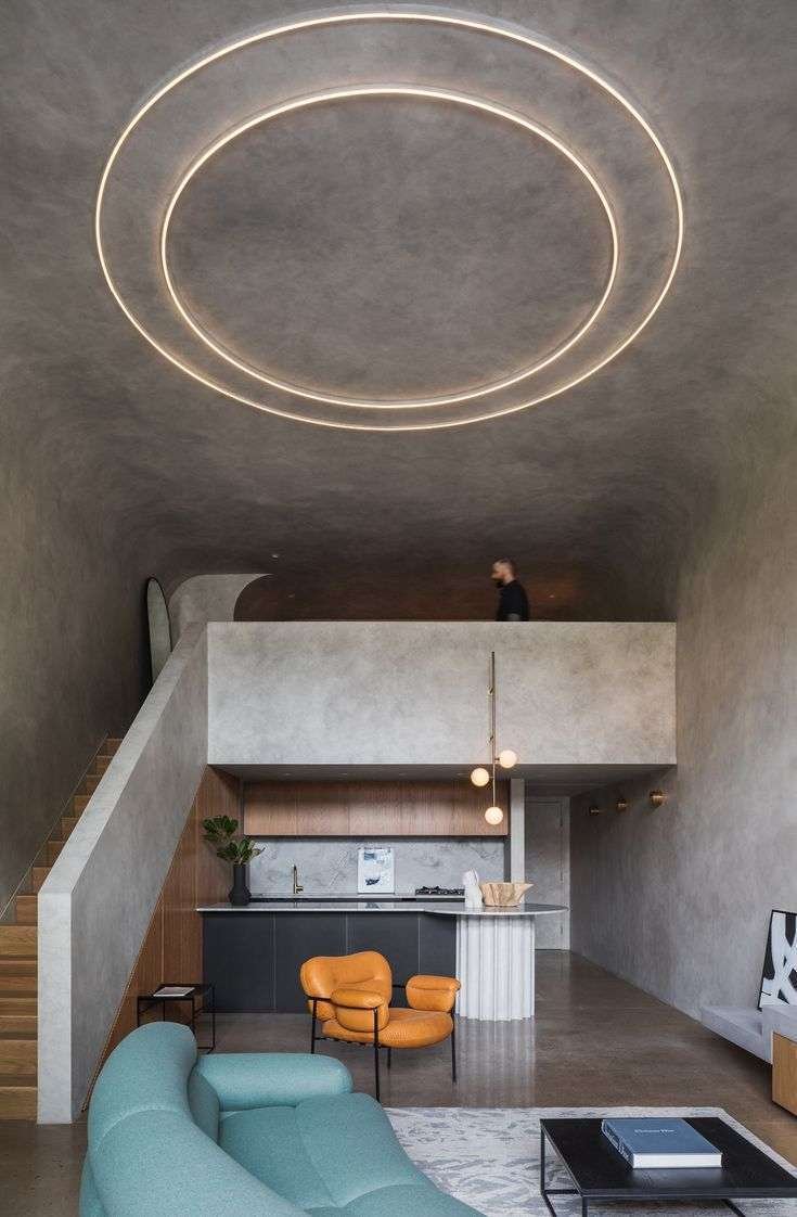 brutalist interior design 