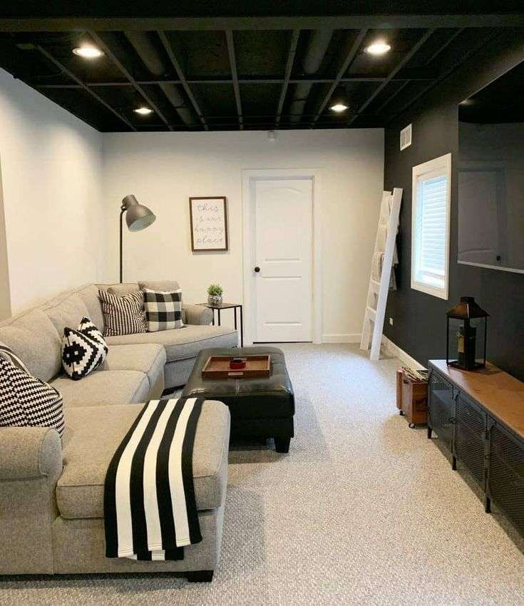 ceiling ideas for basement