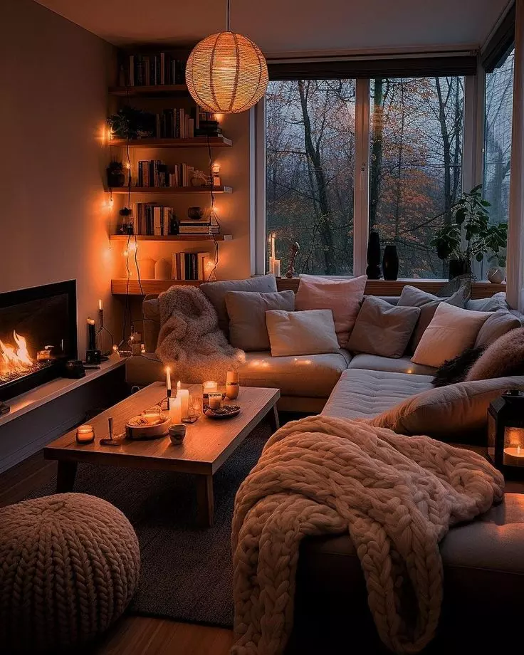 aesthetic living room 